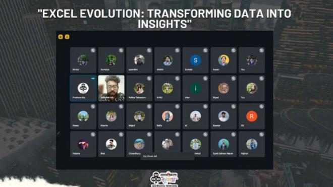 জাবি বন্ধুসভার ‘এক্সেল ইভোলিউশন: ট্রান্সফর্মিং ডেটা ইনটু ইনসাইটস’ প্রশিক্ষণ কর্মশালা