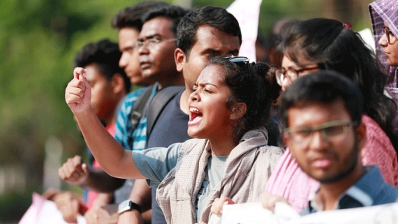 দাবি আদায়ে আন্দোলনে অনড় কোটাবিরোধীরা